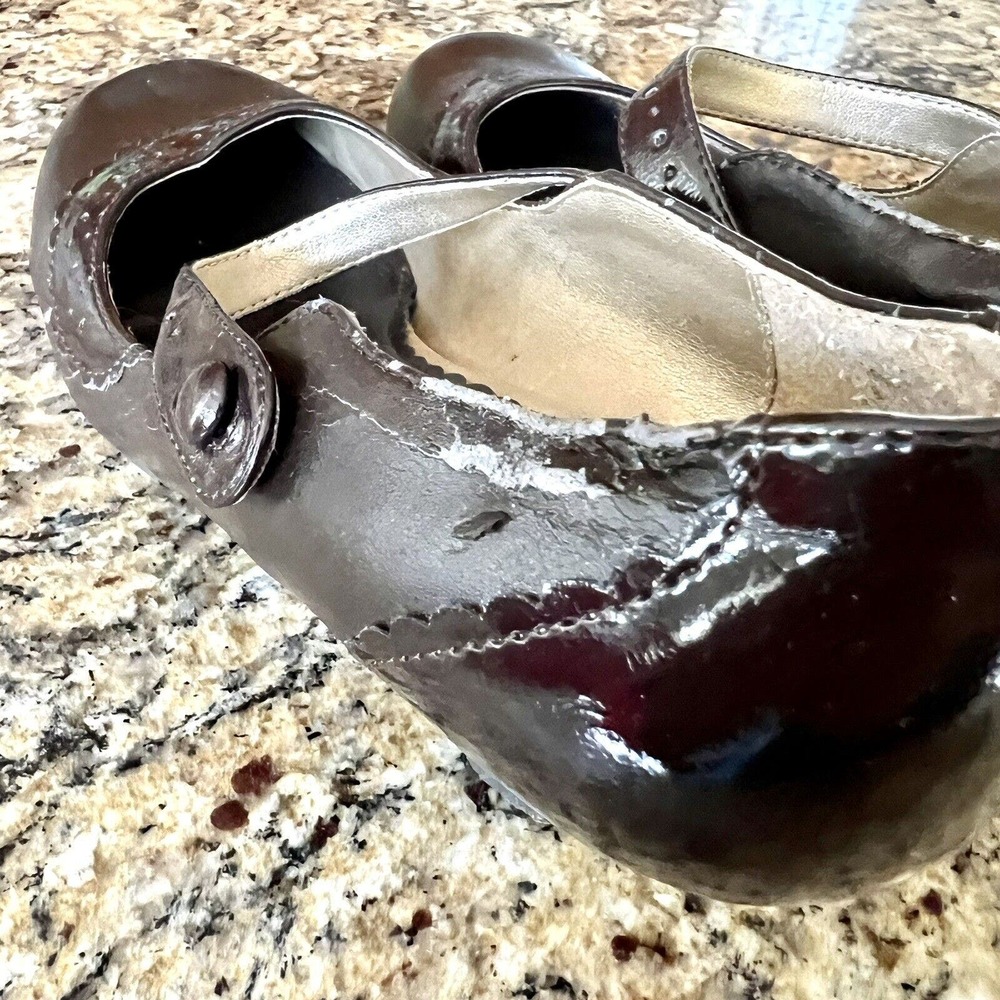 MADDEN GIRL {Size 8} Chocolate Brown Kitten Heels Mary Jane Buckle Round Toe - Picture 10 of 16